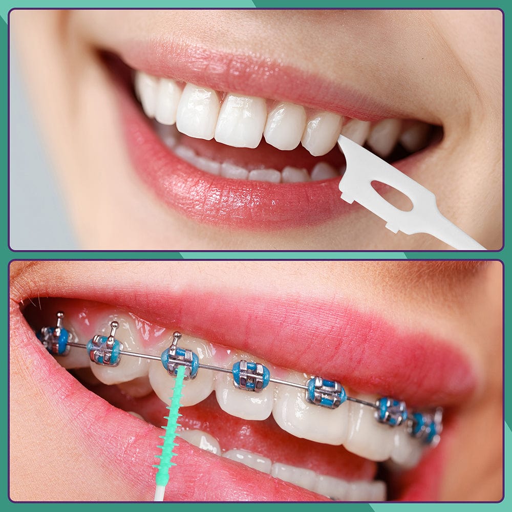 Soft silicone adaptive interdental toothpick