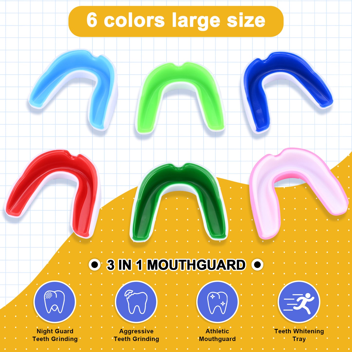 Boil and Bite Double Layer Sport Mouthguard