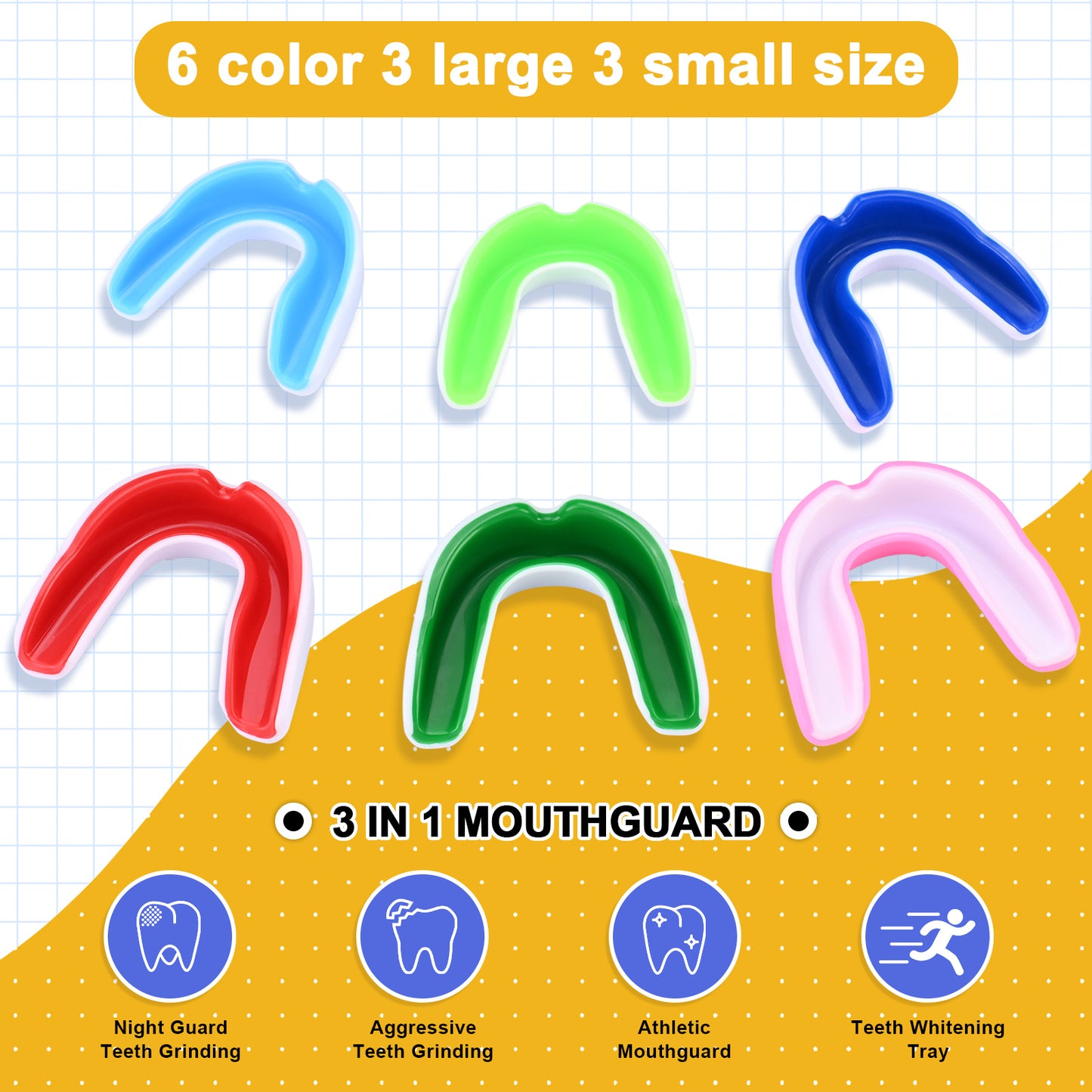 Boil and Bite Double Layer Sport Mouthguard