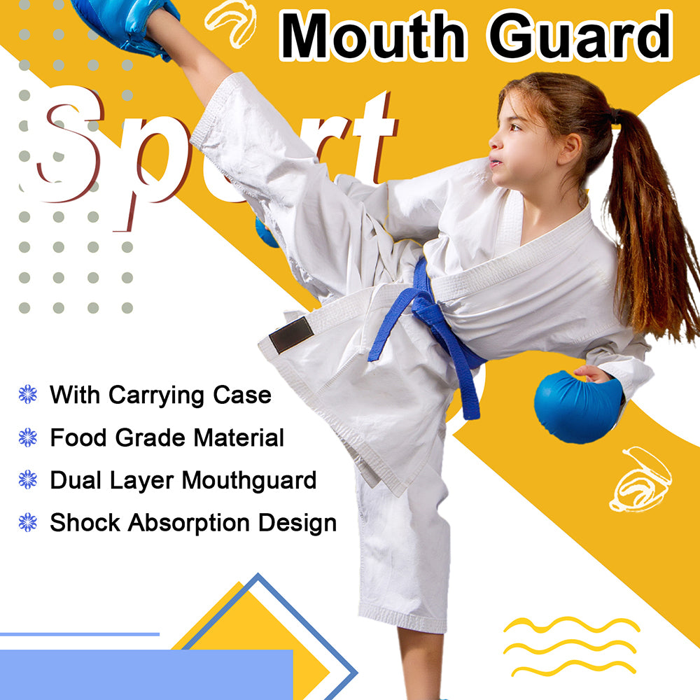 Boil and Bite Double Layer Sport Mouthguard
