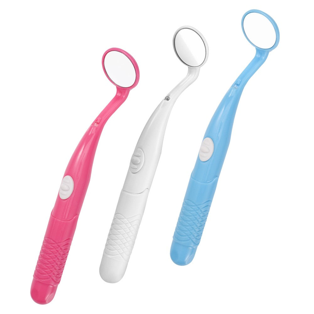 Lit-Pack Inspection LED Mirror Anti-Fog Mouth Mirror