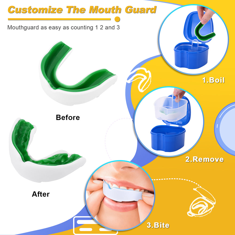 Boil and Bite Double Layer Sport Mouthguard