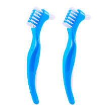 Load image into Gallery viewer, Denture Clean Toothbrush for Denture Care Tool 2 piece
