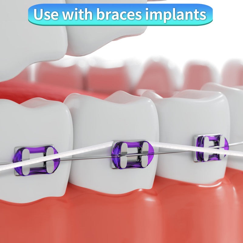 Easy-To-Use Sponge Floss for Bridge Crown Implants